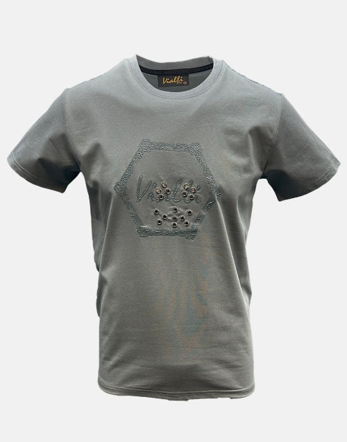 VIALLI Extreme Grey T Shirt