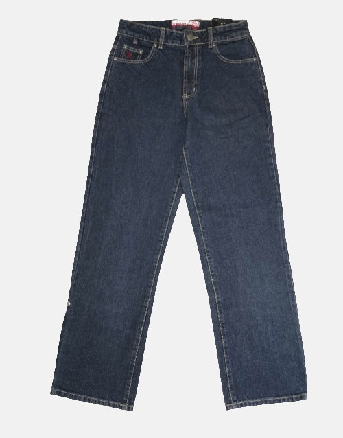 Soviet Blue Black Impact Jeans