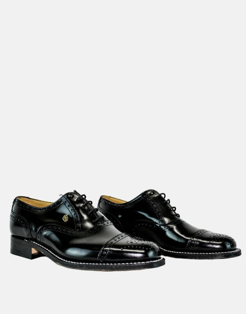 Crockett & Jones Leather Rowan Black Shoe
