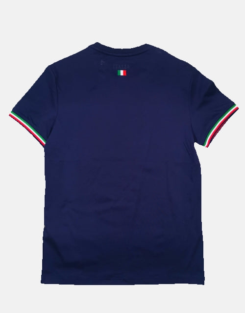 Pure Premium Italian Sicily Navy T-Shirt