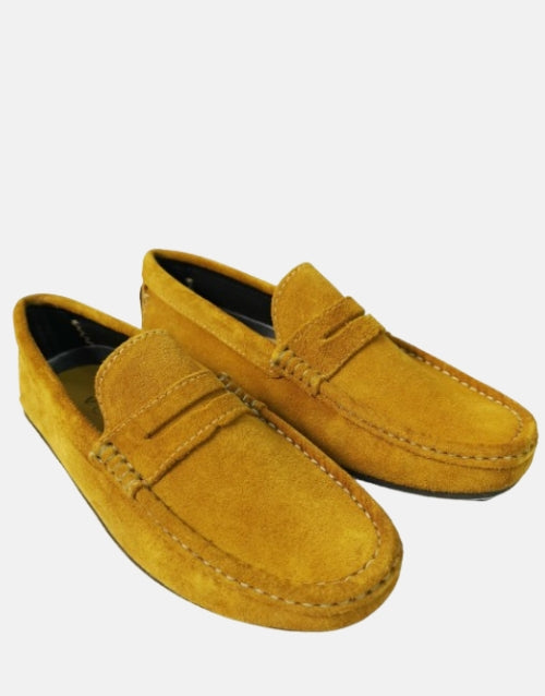 JERICO Carvella Suede Mustard Driver