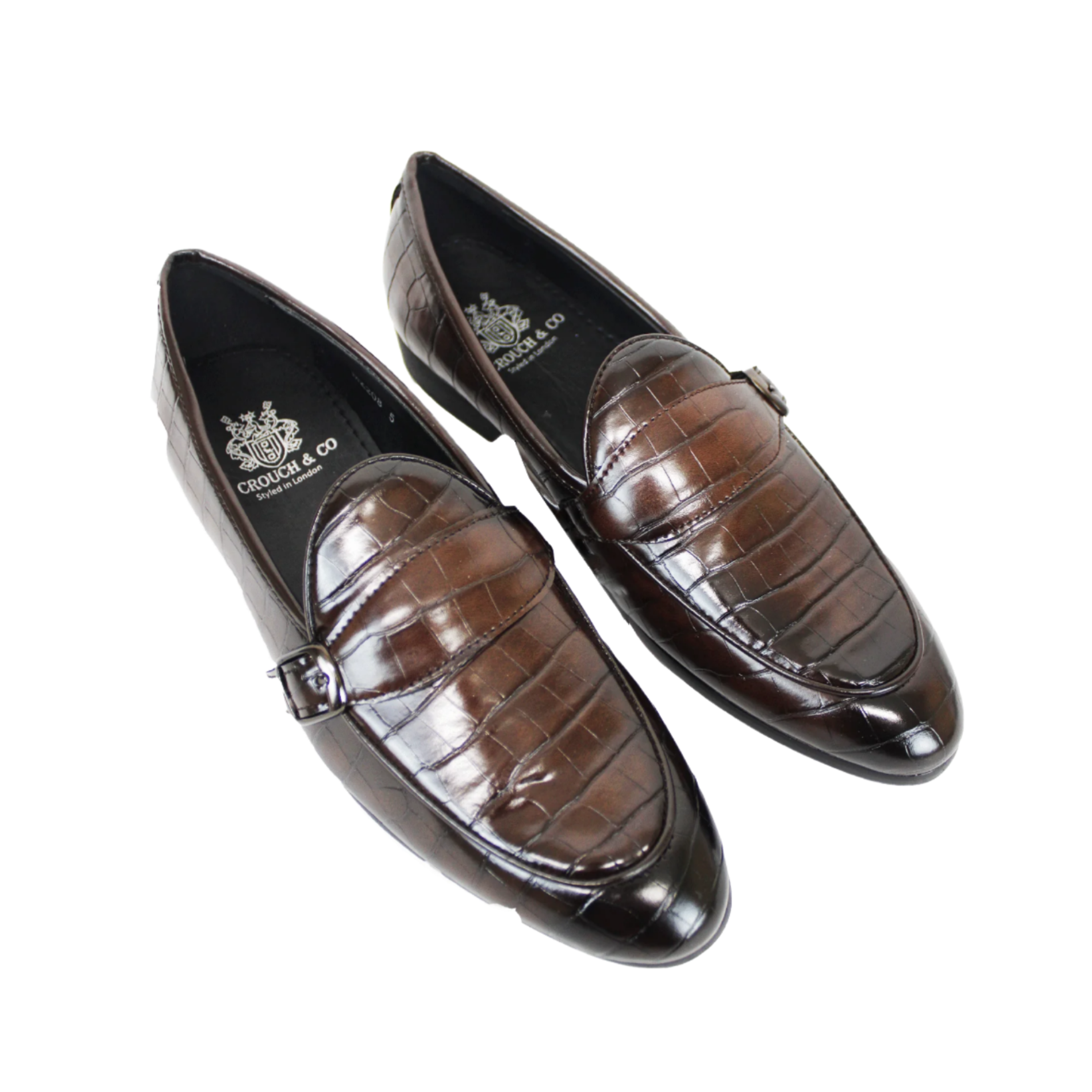 P CROUCH Choc Croc Monk Strap