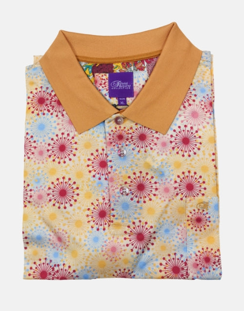 Rossini Italian Double Mercerized Cotton Peach Golfer