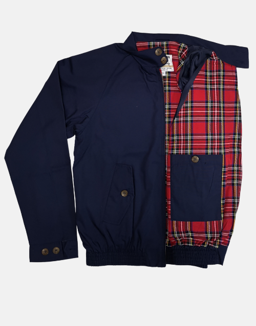 LONDON FOG HARRINGTON NAVY JACKET