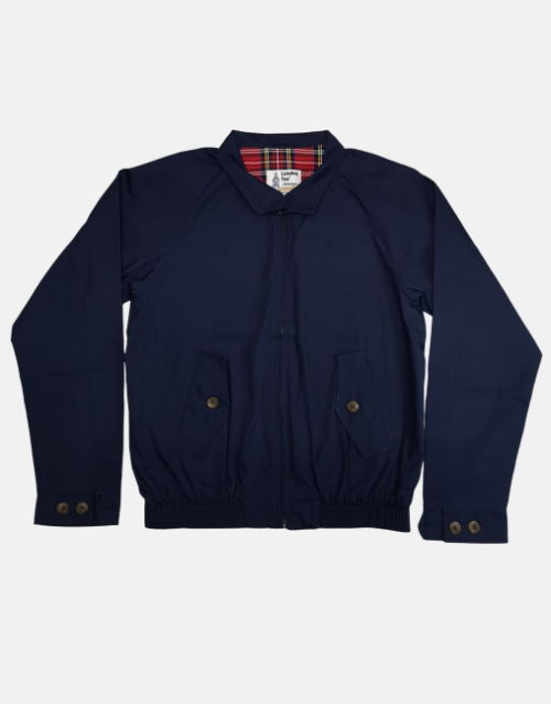 LONDON FOG HARRINGTON NAVY JACKET