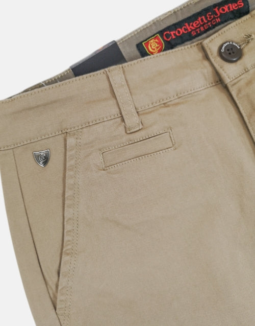 Crockett & Jones Khaki Straight Leg Chino