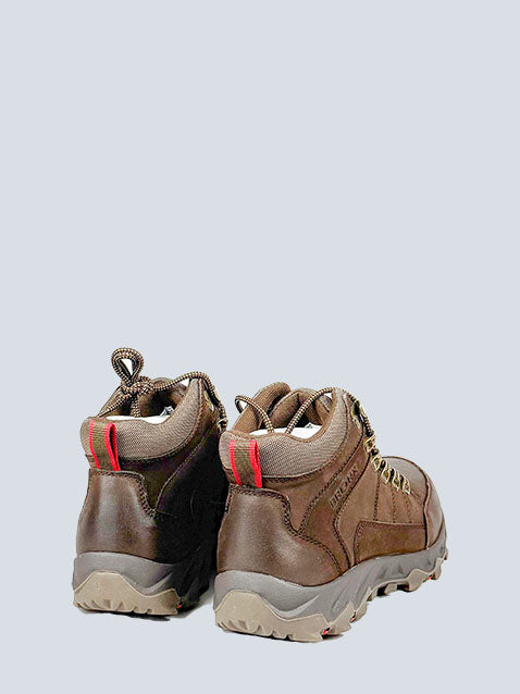 Bronx Leather Newport Casual Choc Boot