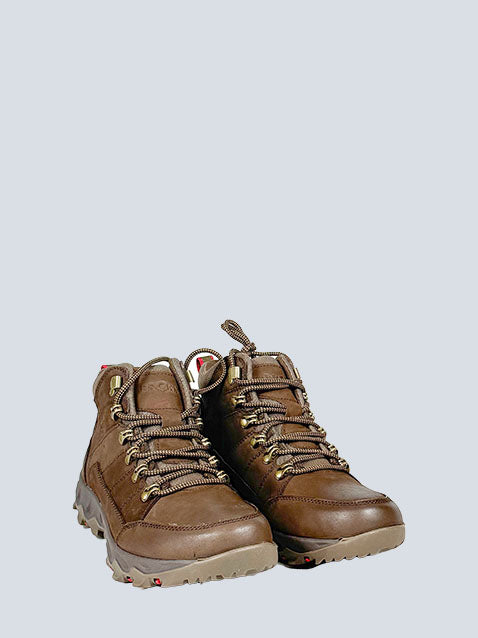Bronx Leather Newport Casual Choc Boot