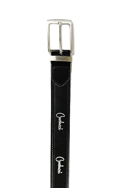 Carducci Leather Black Belt