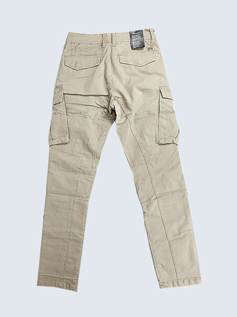CMK Denim Cargo Pants White