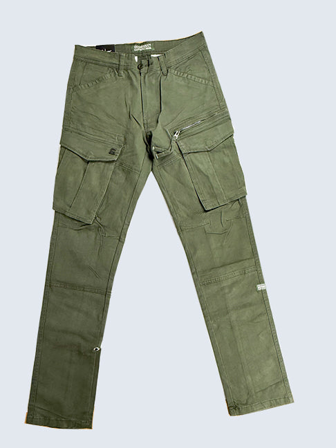 Long CMK Green Cargo Pants