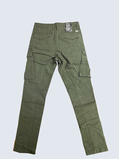 Long CMK Green Cargo Pants