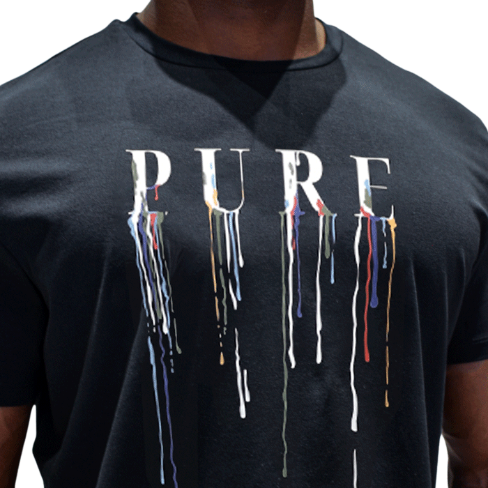 Pure Premium Paint Splater T-Shirt