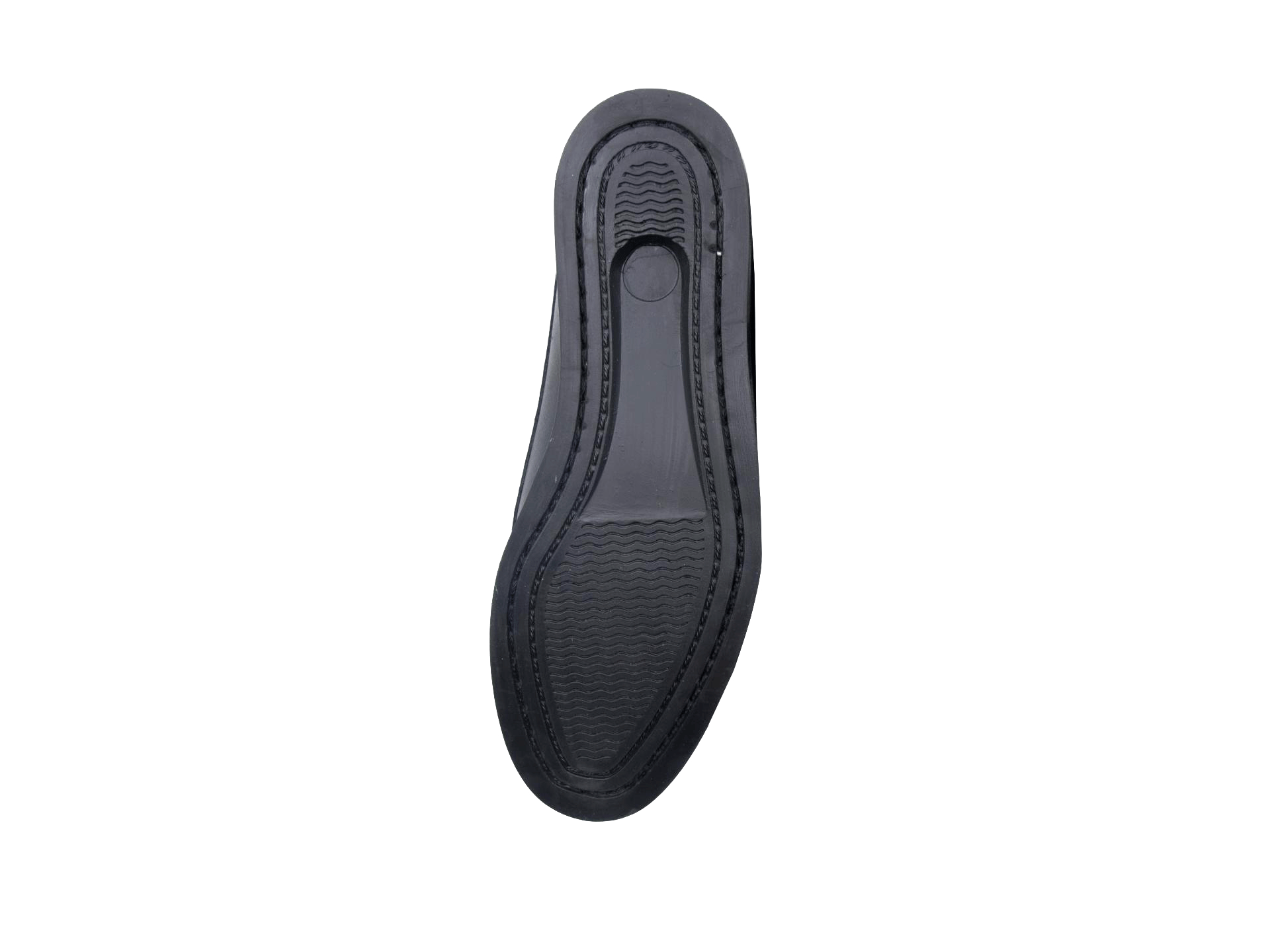 Dakotas Carson Leather Dockside Boat Shoe Black