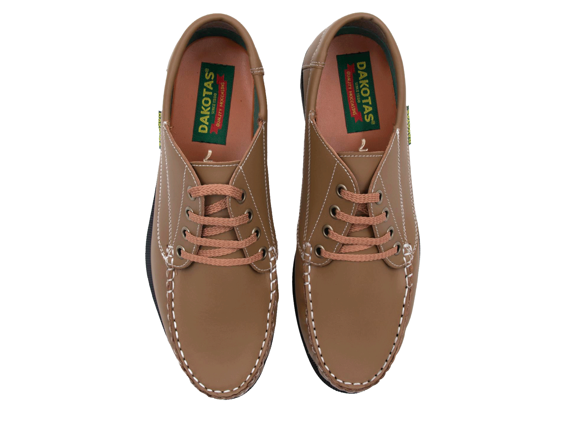 Dakota Carson Leather Dockside Boat Shoe Tan