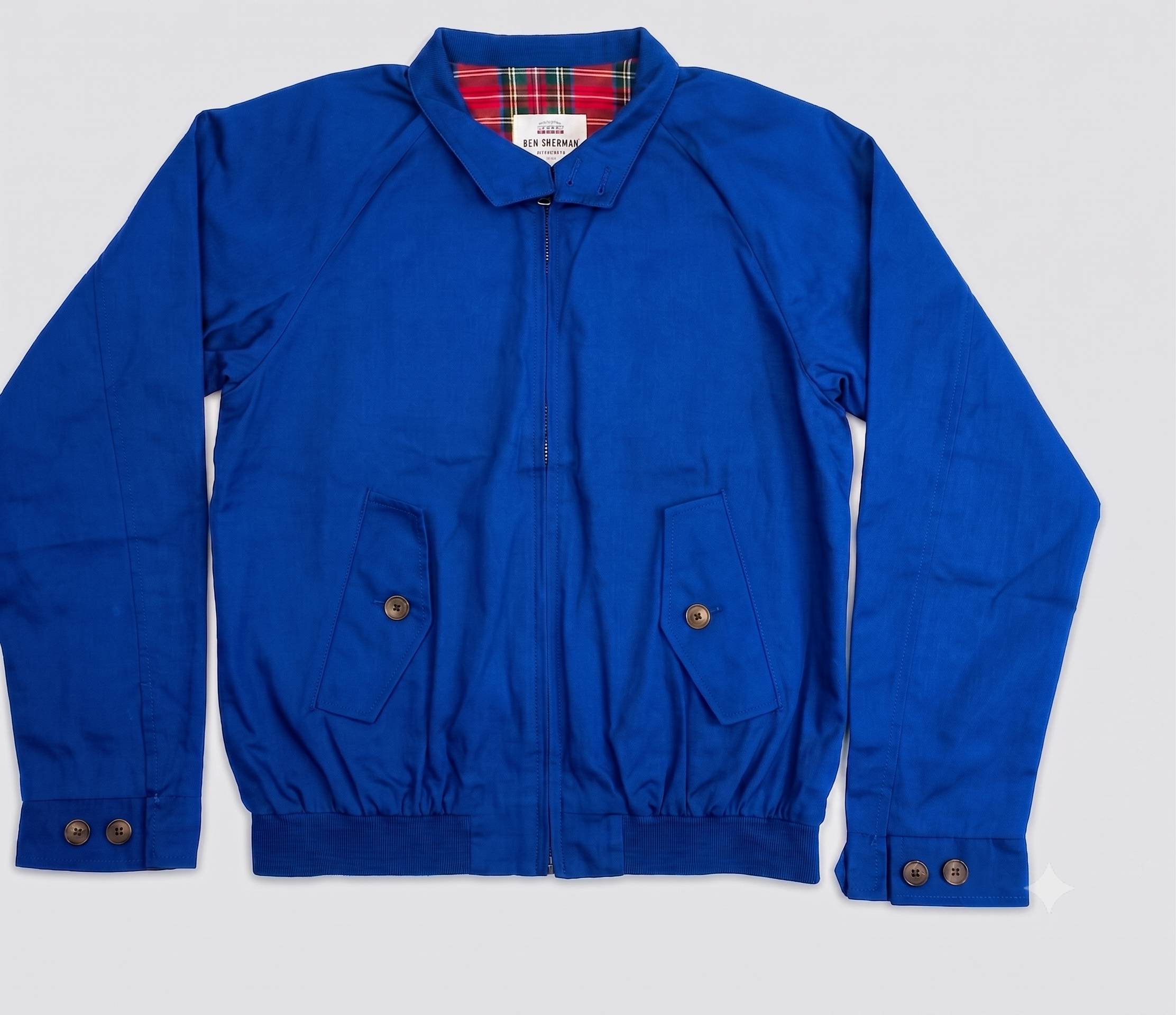 London Fog Royal Blue Harrington Jacket