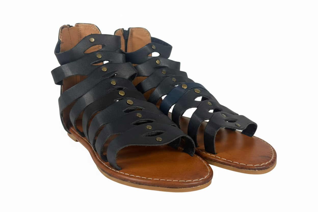 Filo Ladies Black Sandal