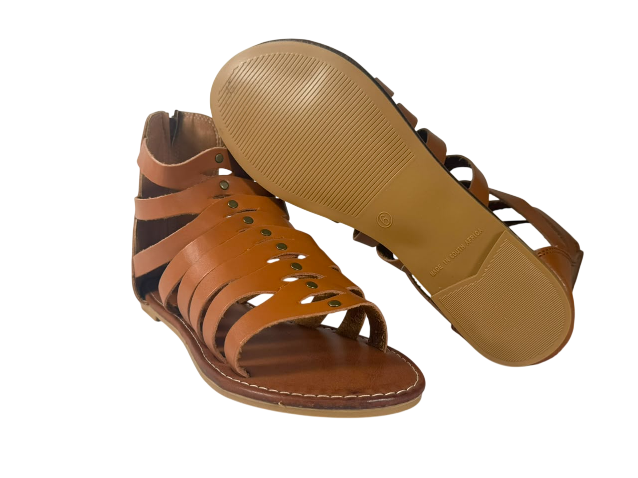 Filo Ladies Tan Sandal