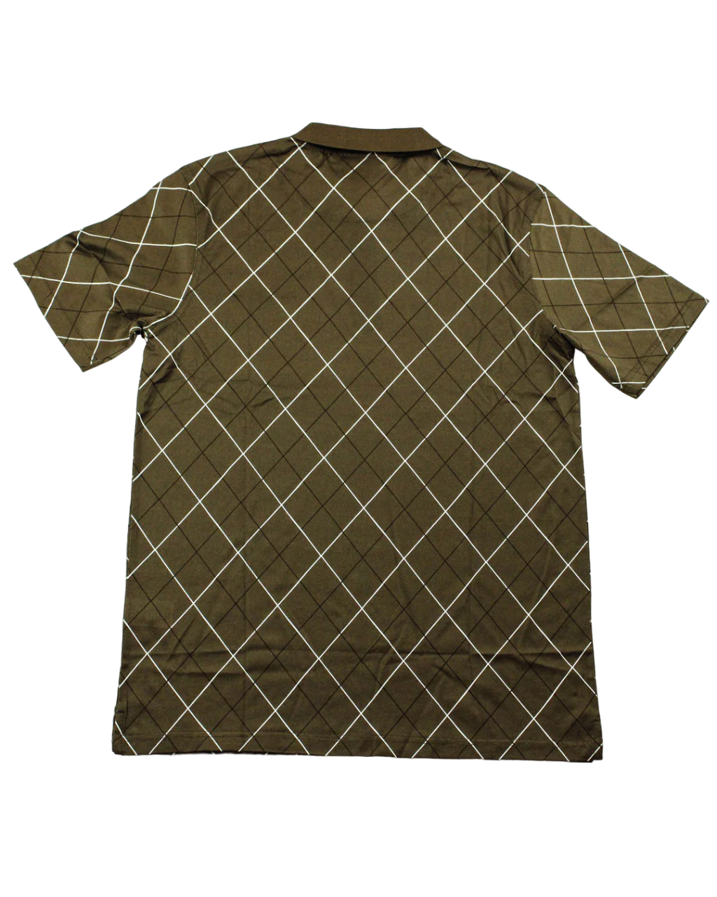 Pringle Stone Brown Diamond Argyle Double Mecerized Golfer