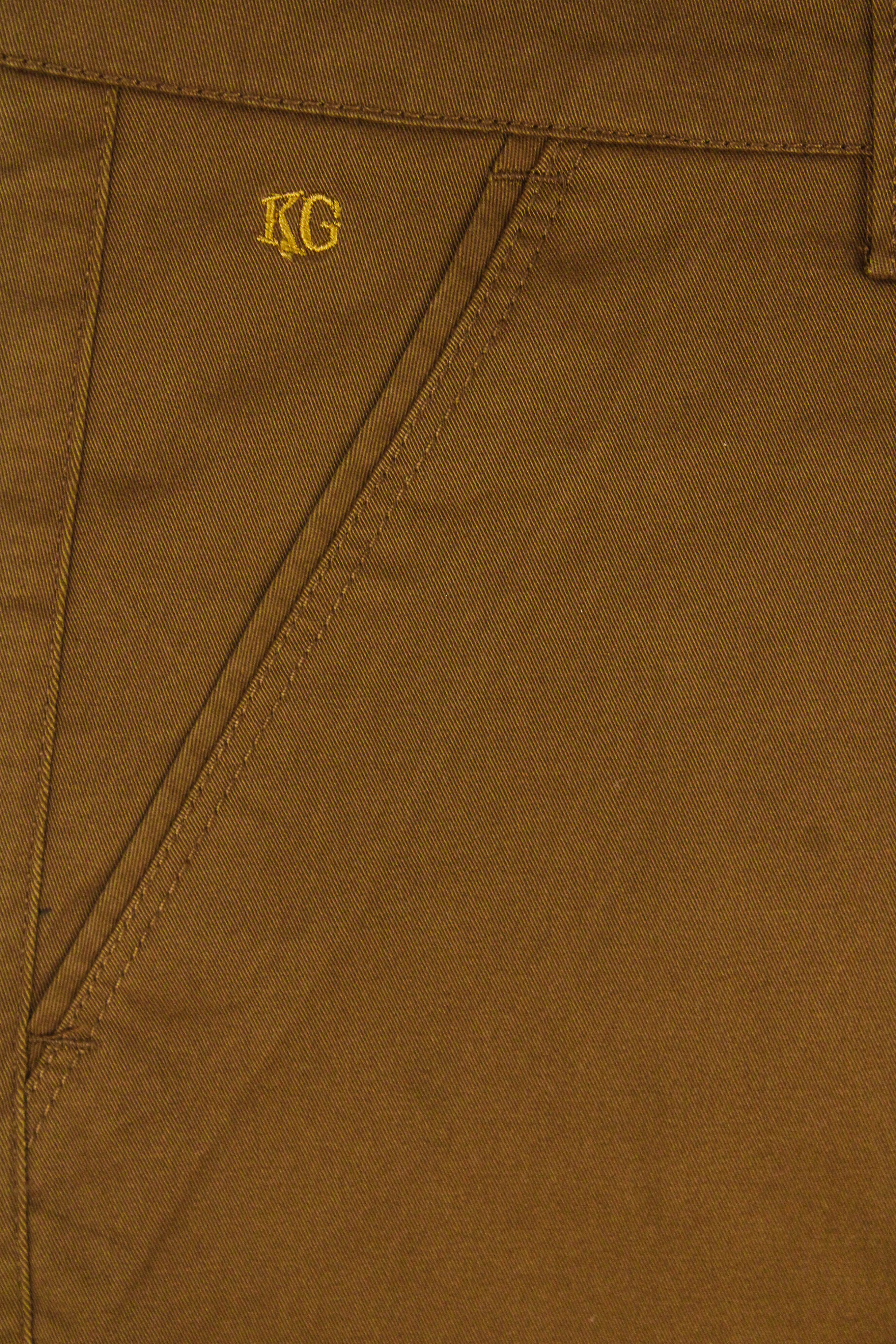 KG Slim-fit Tan Chino - BOSSINI SA