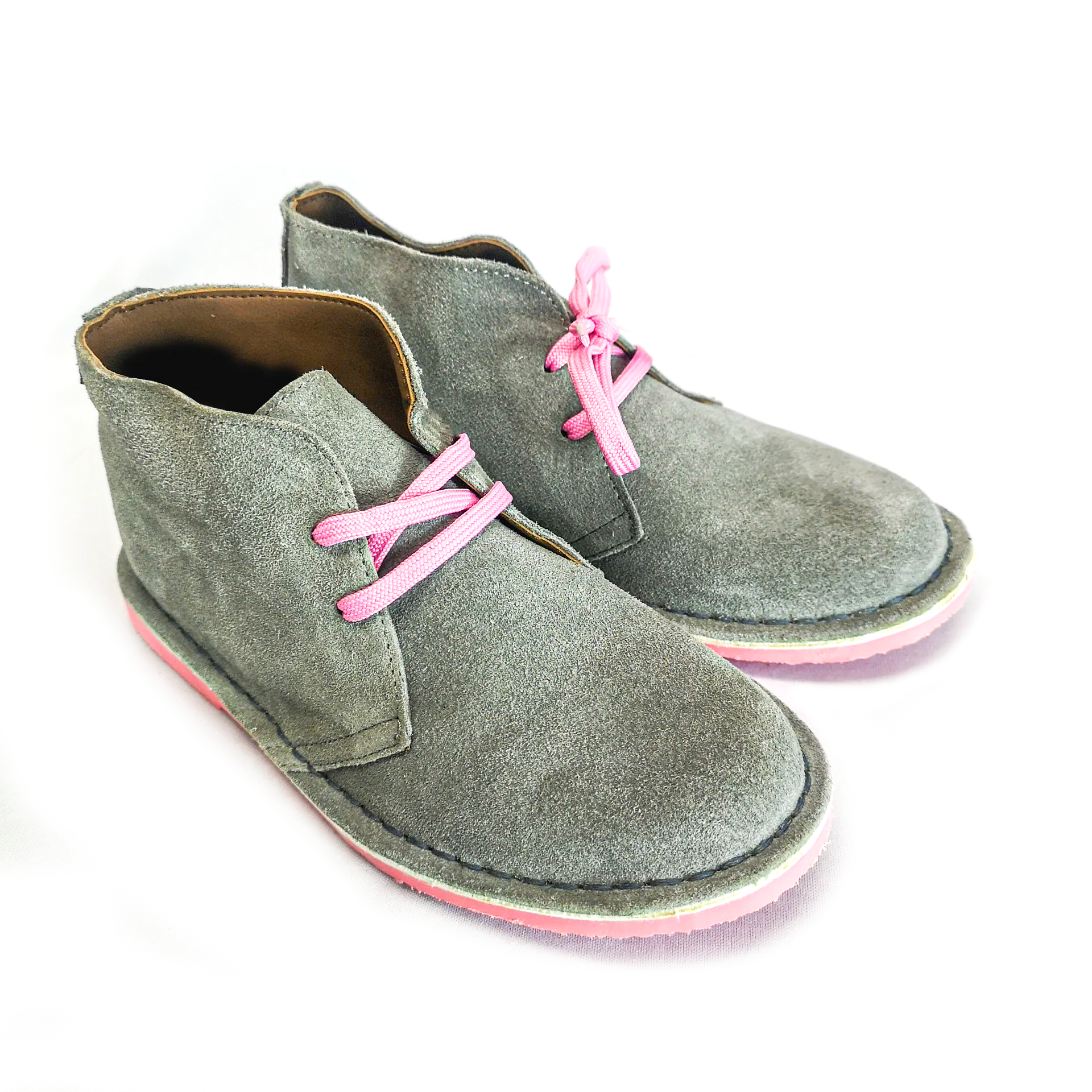 Desert Vellie Suede Grey Boot