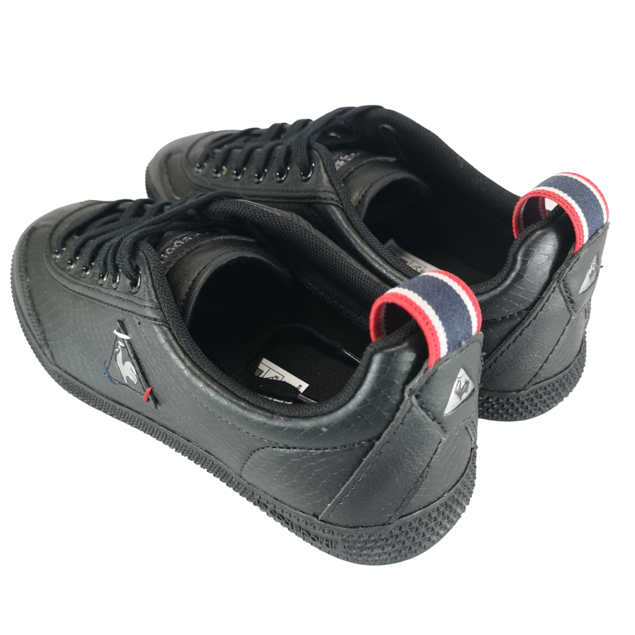 Lecoq Sportif Provencale Lo Black Silver Sneaker