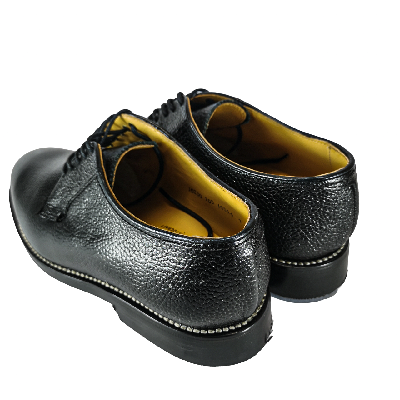 Johnston & Murphy Pebble Grain Leather Black