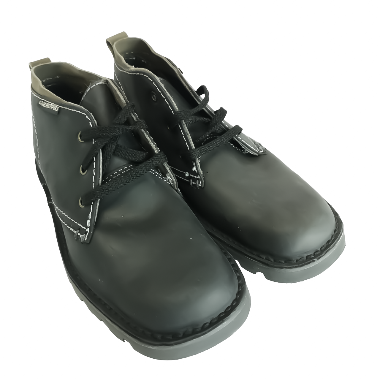 Grasshoppers Leather Black Griffin Mid Boot