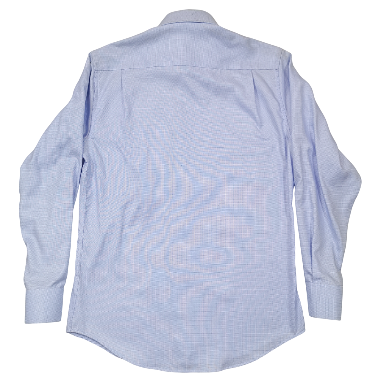 Rossini Light Blue Fine Check LS Shirt
