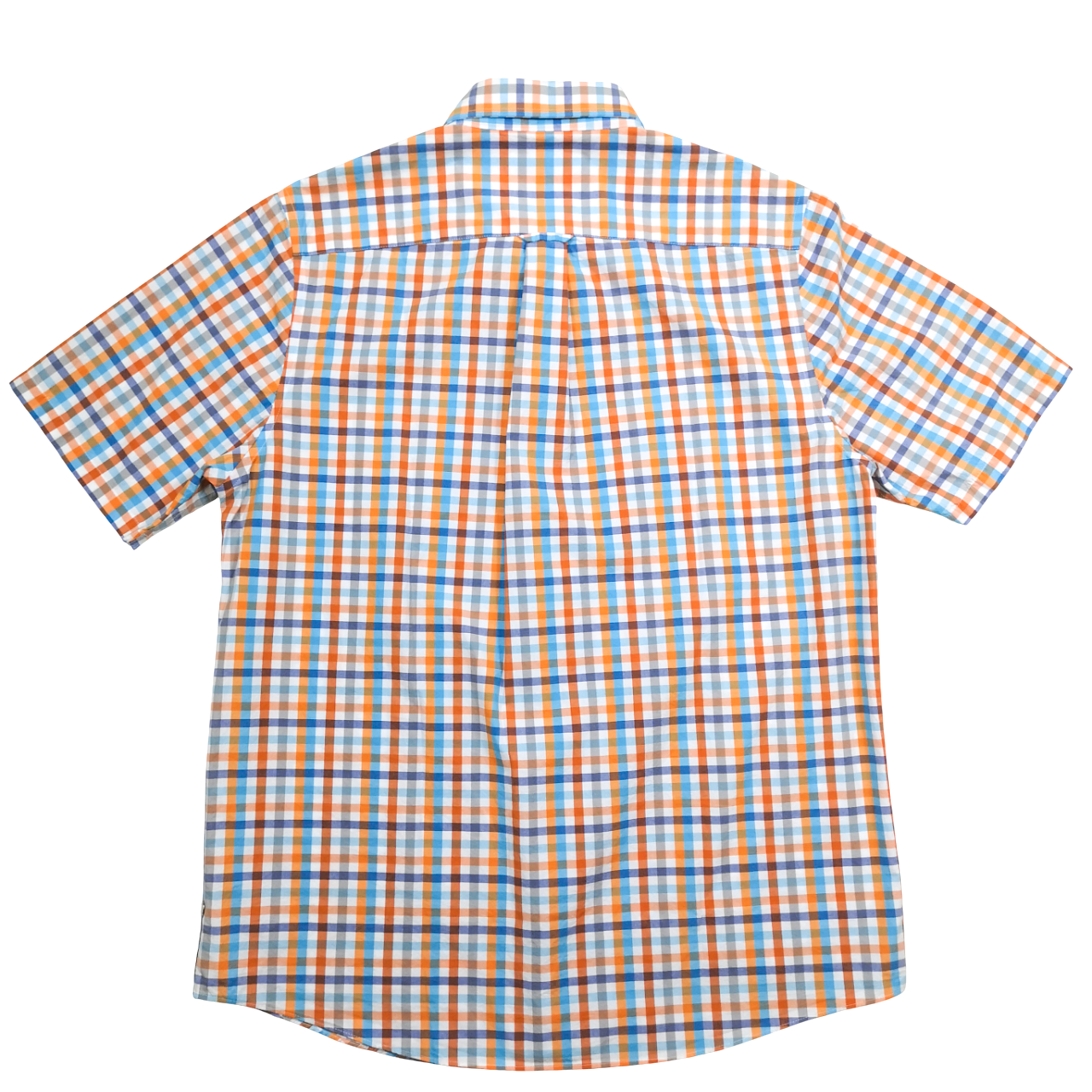 Pringle SS Check Orange Hutton Shirt