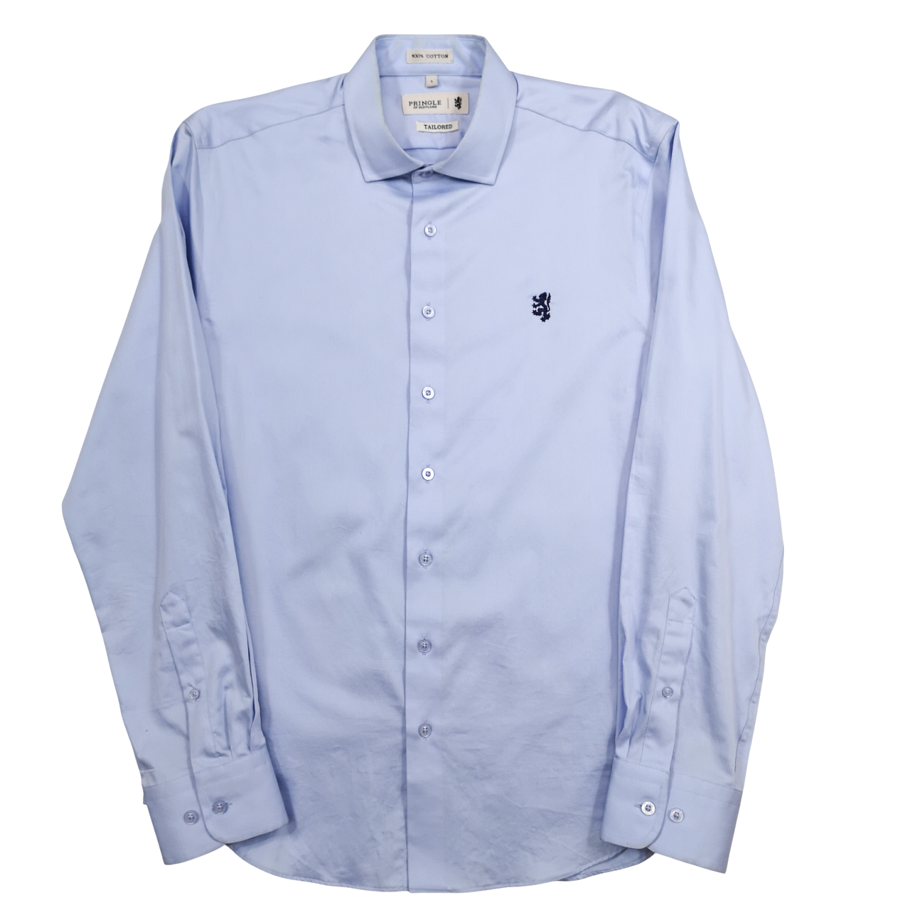 Pringle Light Blue Tailored Slim Fit
