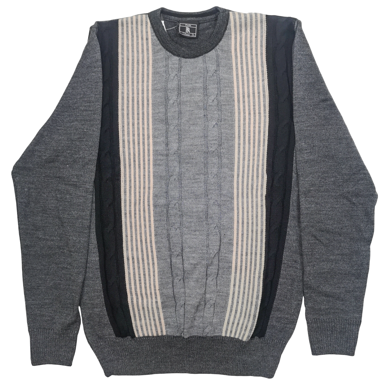 Rob Roy Grey Crew Knitwear Jersey