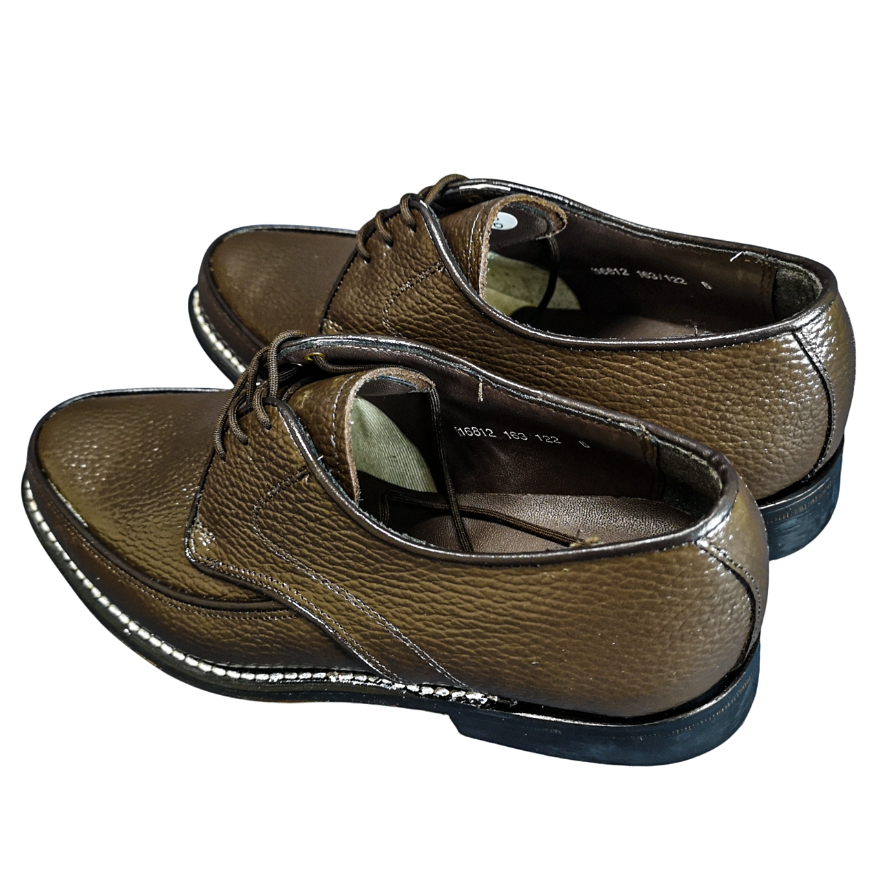 Barker Grain Leather Dark Brown Chesne Shoe