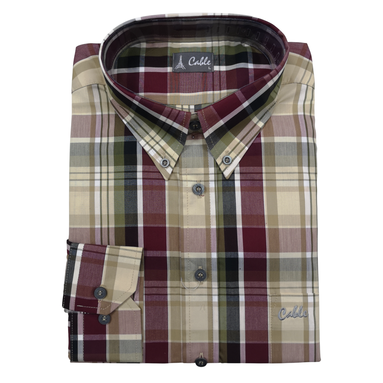 Aero Cable LS Check Shirt