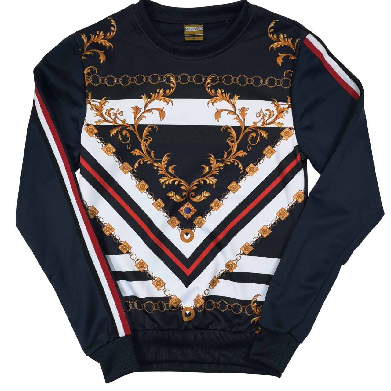 K Star 7 Triangle Sweater Navy