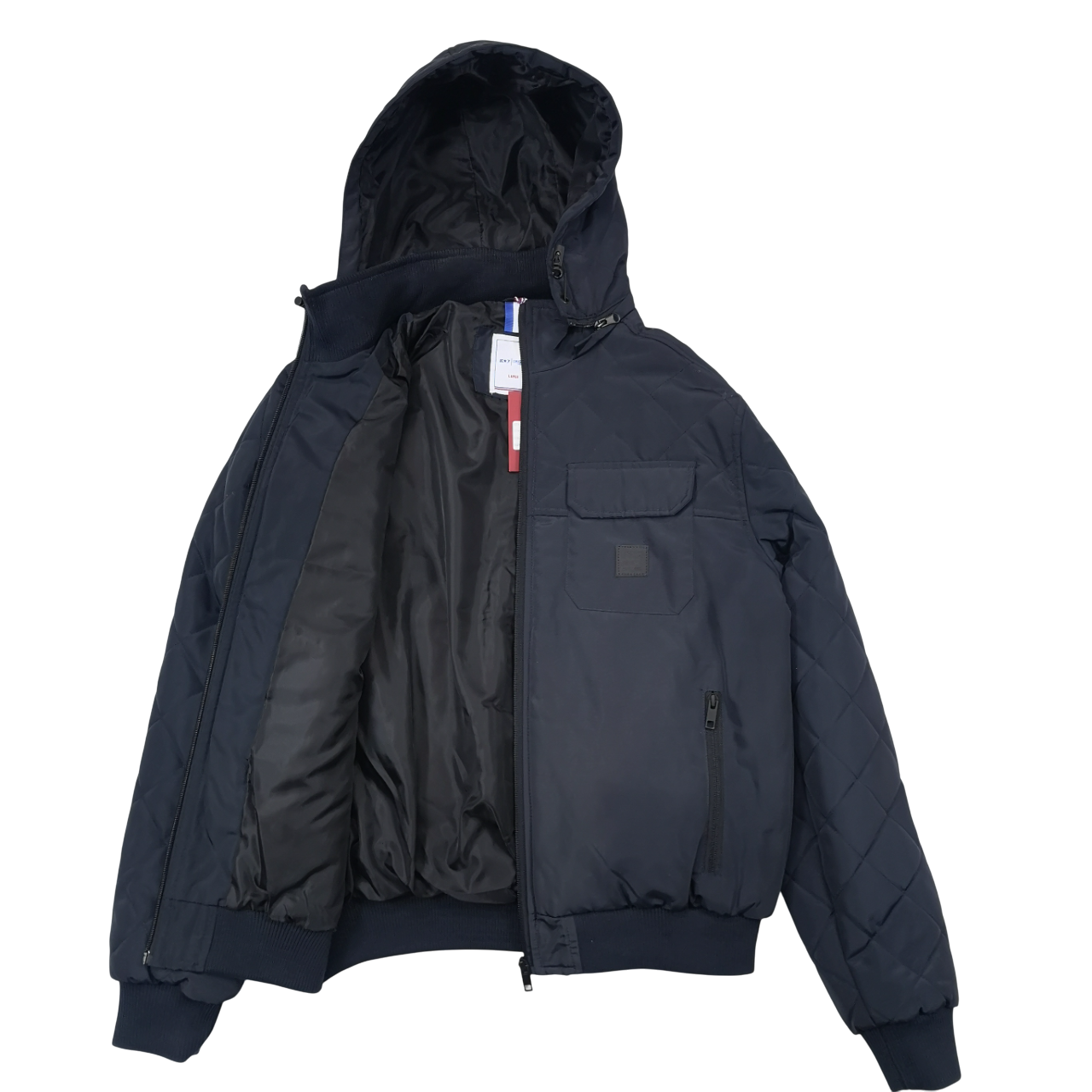 K STAR 7 Janeiro Padded Navy Jacket