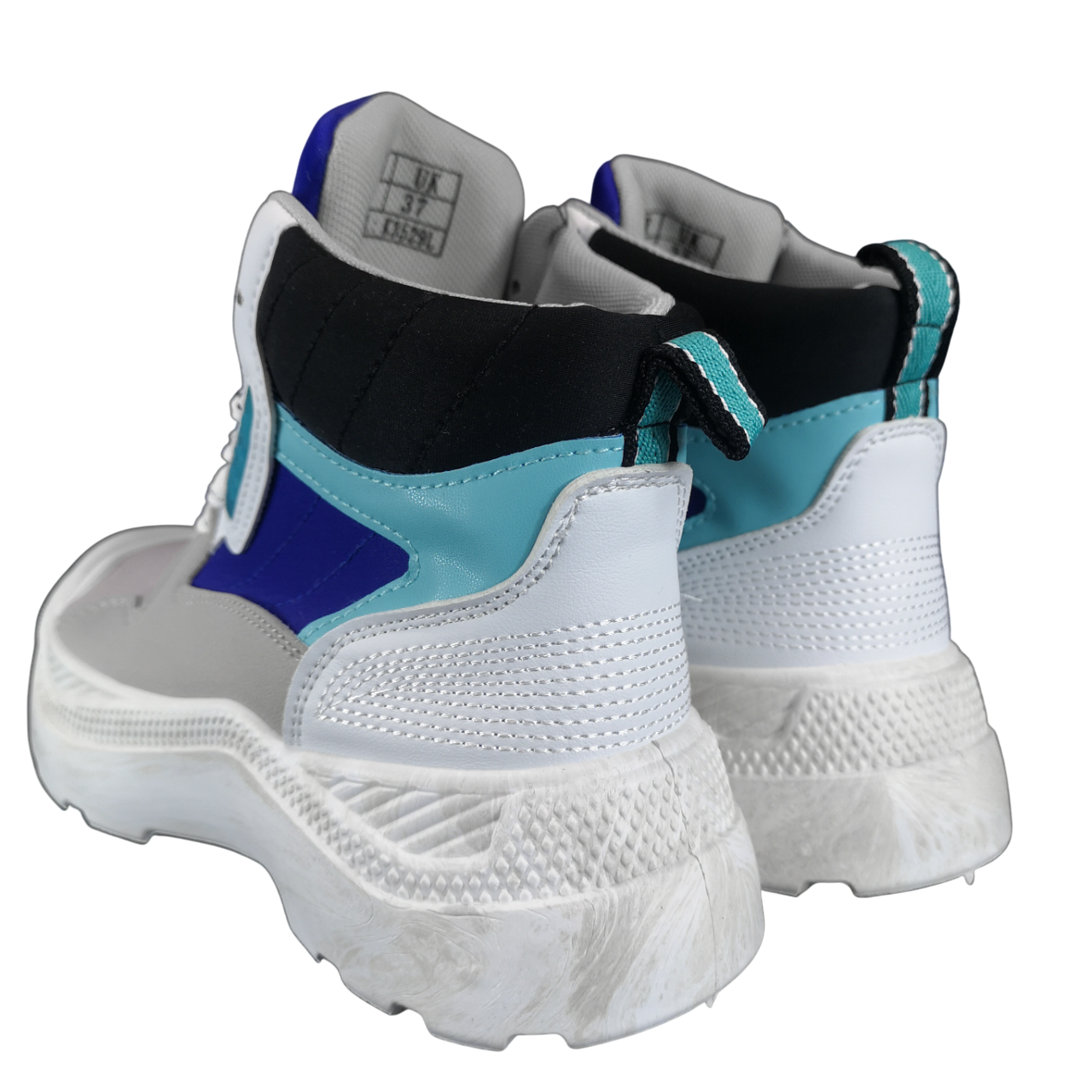 K7 Ladies Palladium Grey Blue Sneaker