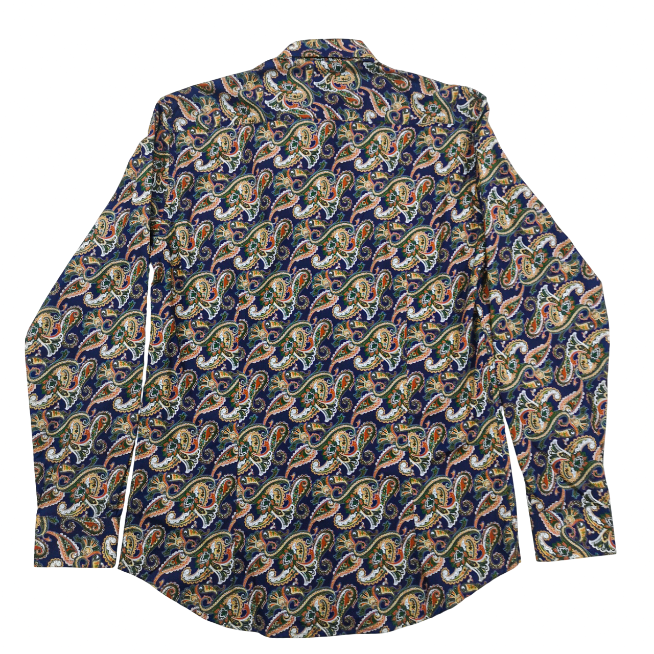 Zuccino Italy Navy Paisley President LS Shirt