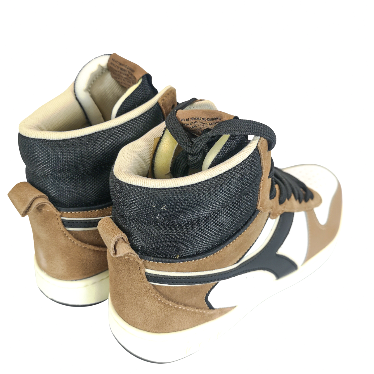 Diadora Leather Basket Mid Brown Earth Sneaker