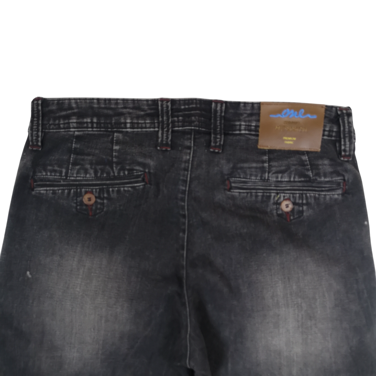 Rossini Roma Black Denim Jeans