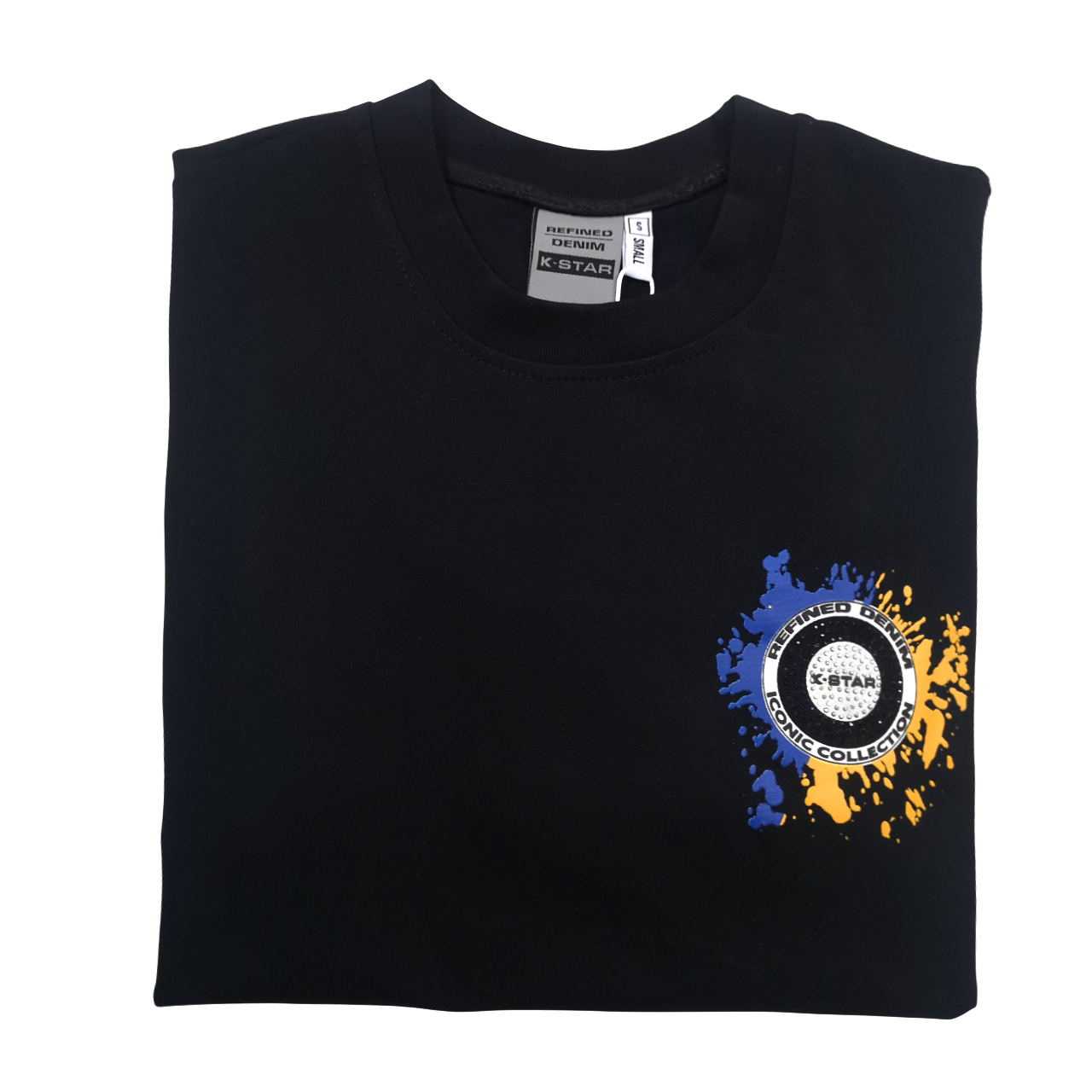 K7 Klevas Owen Black Logo T-shirt