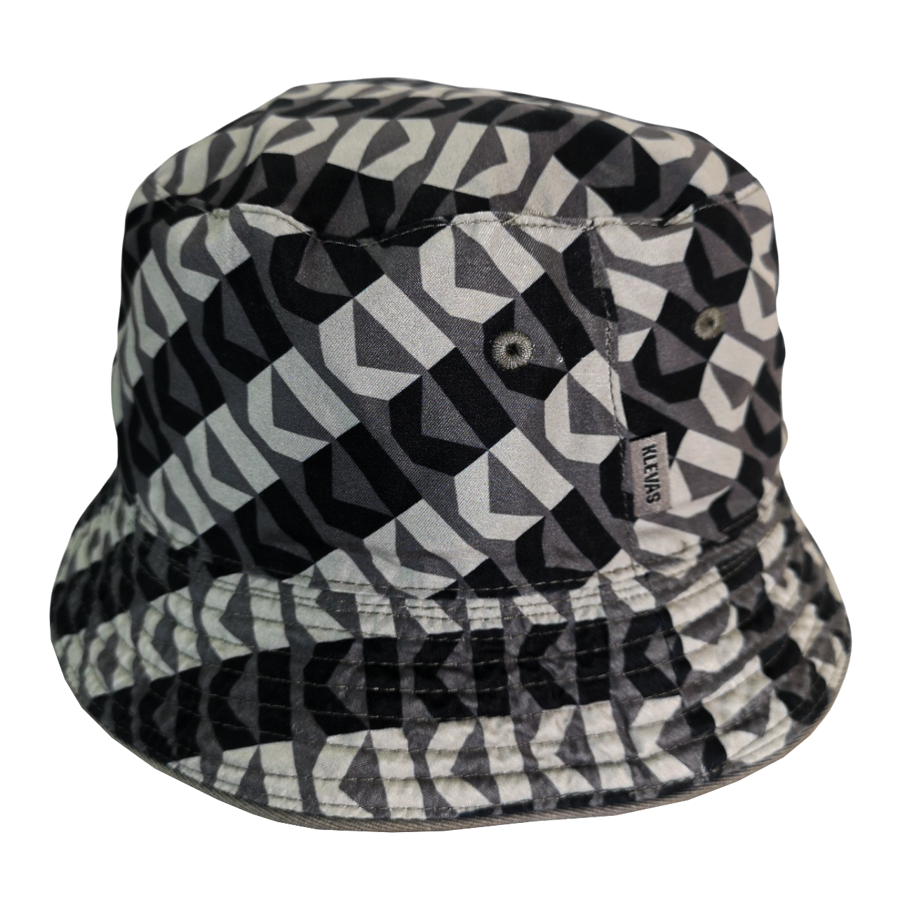KLEVAS Romeo Charcoal Reversible Ispoti Bucket Hat