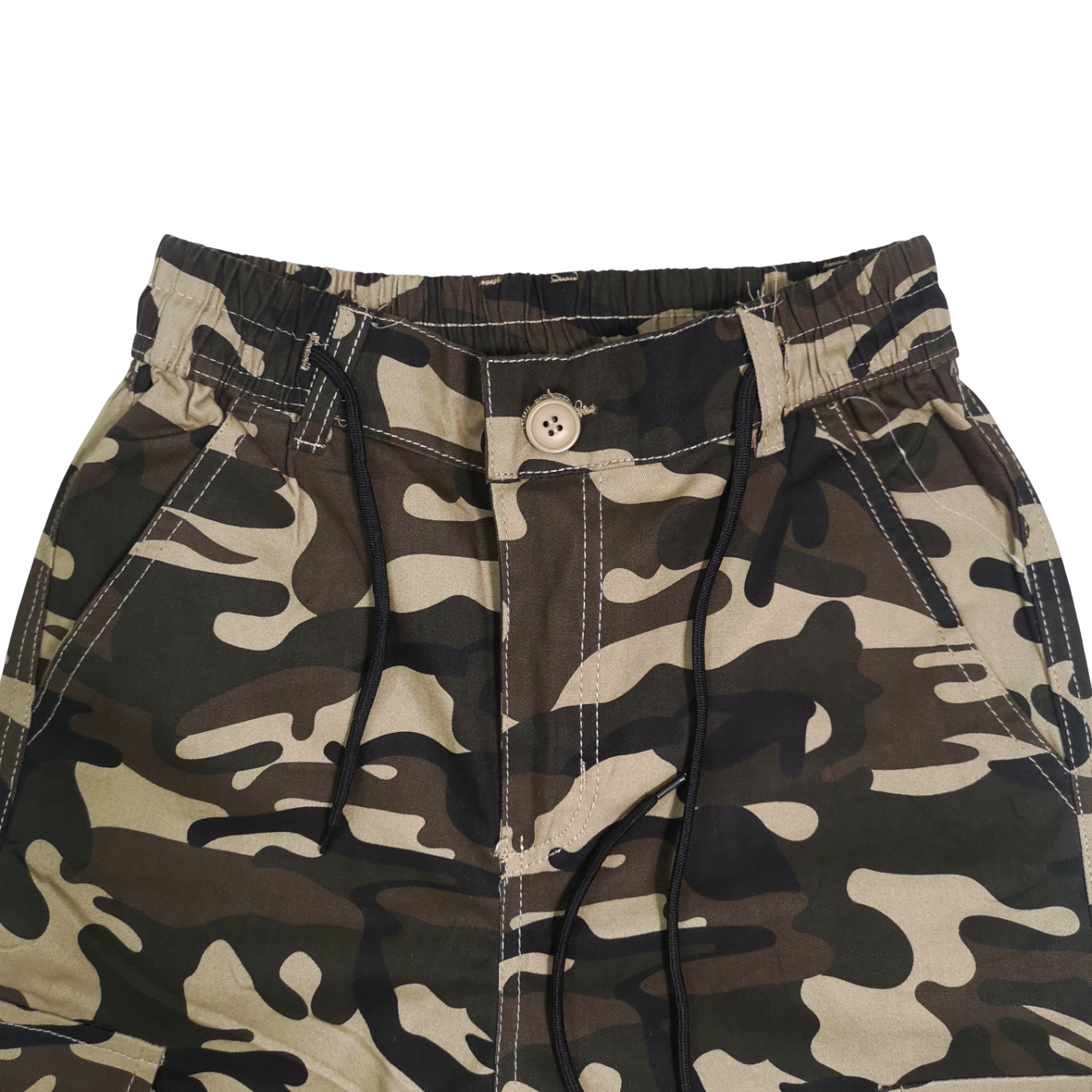 Army Camo Cargo Pants 6 Pocket