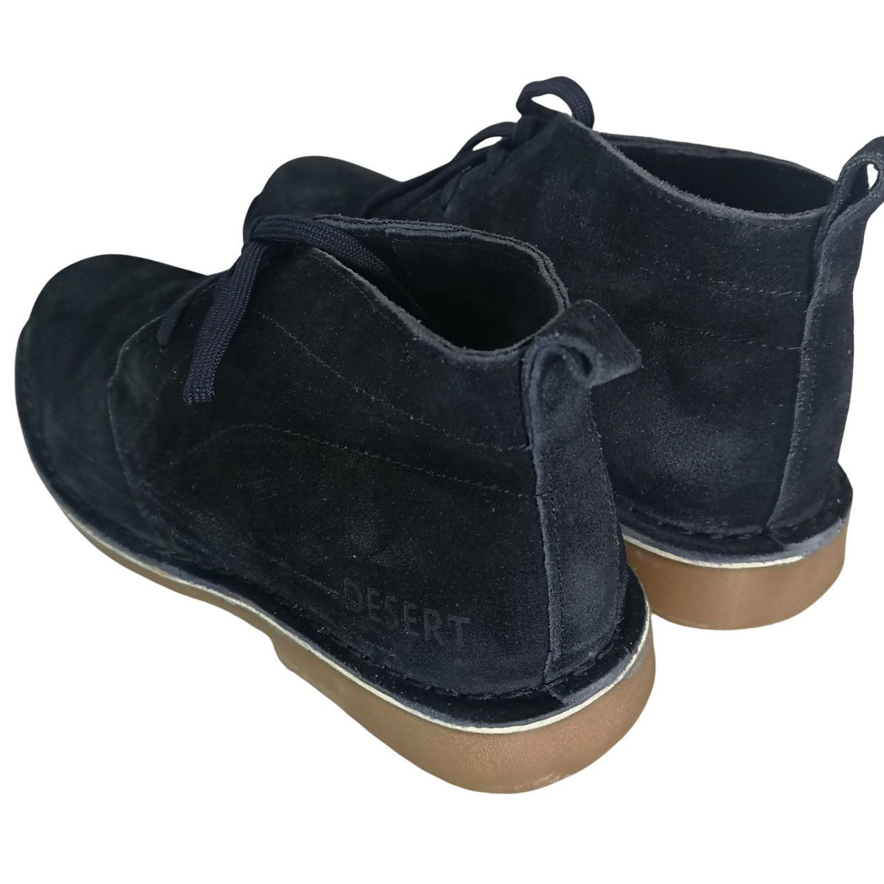 Desert Vellie Suede Navy Boot