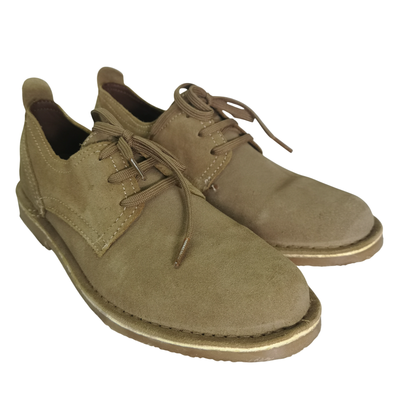 Desert Vellie Donkey Khaki Suede Shoe