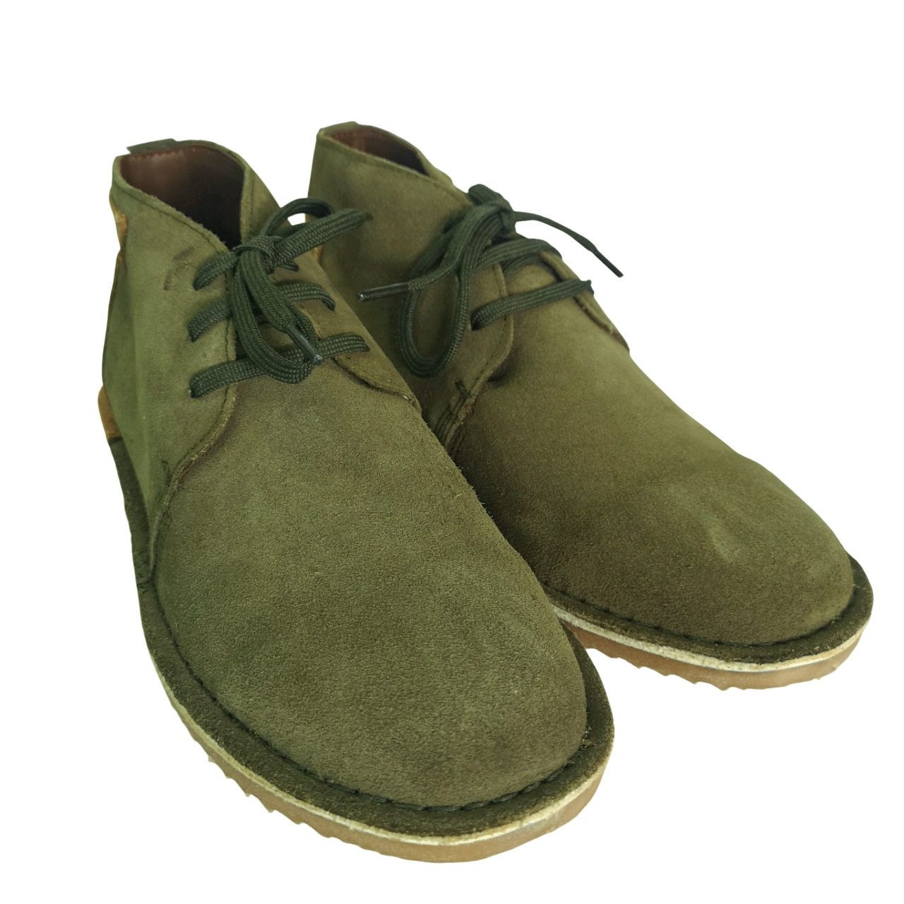 Desert Vellie Suede Olive Boot