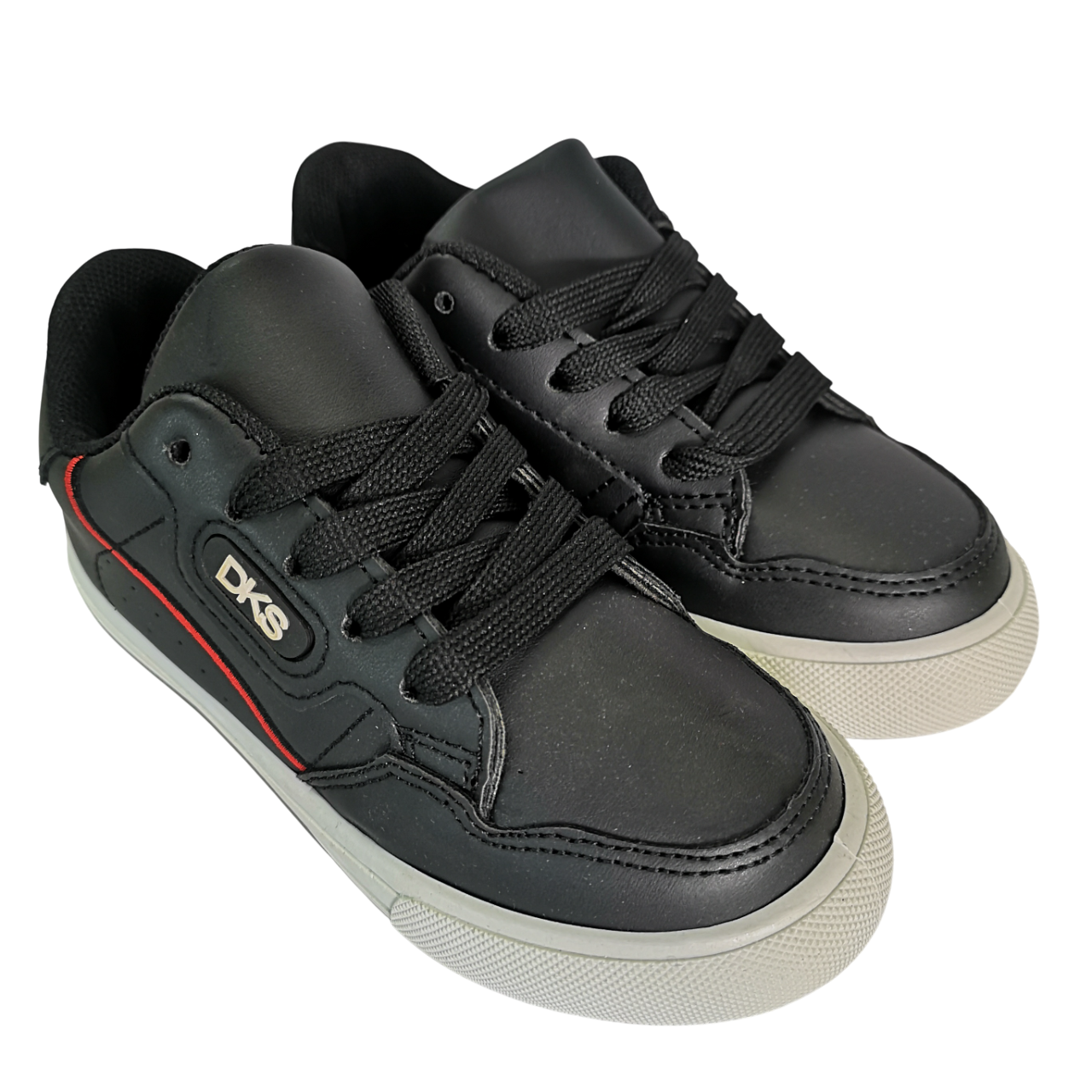 DKS Leather Kids Black Sneaker