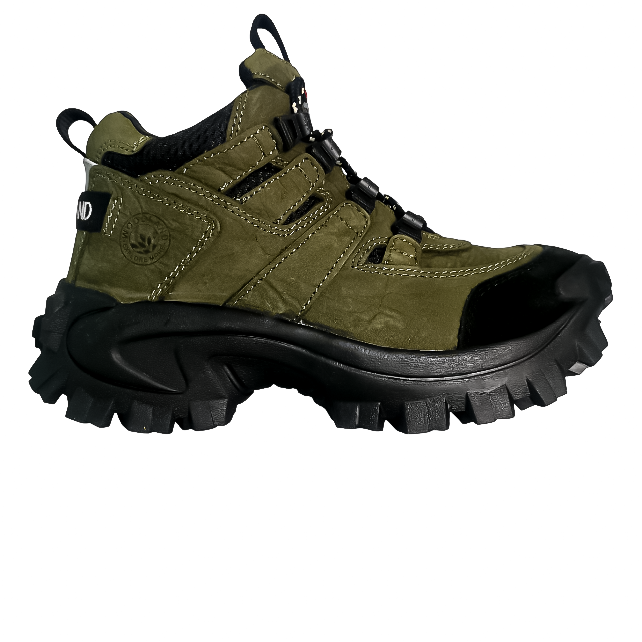 Woodland Leather 4x4 Gordonia Olive Outdoor Shoe