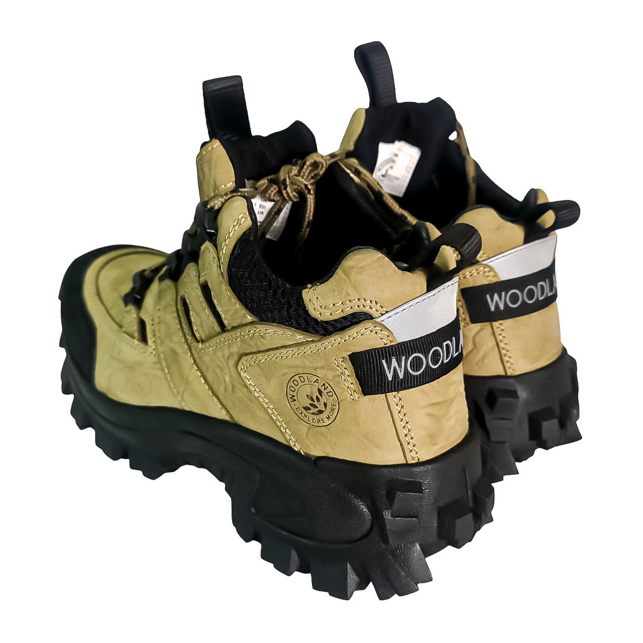 Woodland Leather 4x4 Gordonia Khaki Outdoor Shoe