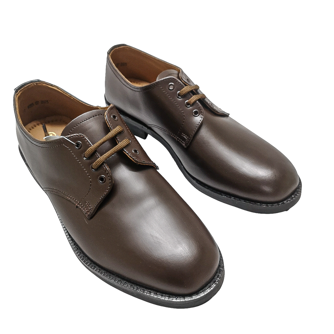 Parabellum Police Brown Leather Security Shoe